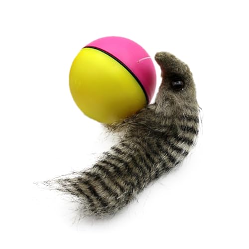 Diuyzoc Katzenspielzeugball, Smart Cat Rolling Ball, Katzenübungsspielzeugball, batteriebetrieben, einfach zu installieren, 8,5 cm, 21 cm, für Indoor-Katzen, Spielen und Unterhaltung von Diuyzoc