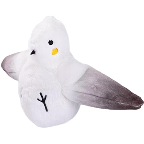 Diuyzoc Zwitscherndes Vogel-Katzenspielzeug, Katzenjagd-Übungsspielzeug, USB-Touch-Katzenspielzeug, wiederaufladbarer Akku, haustiersichere Materialien, 18 cm, 13 cm, 25 cm, 23 cm, für von Diuyzoc