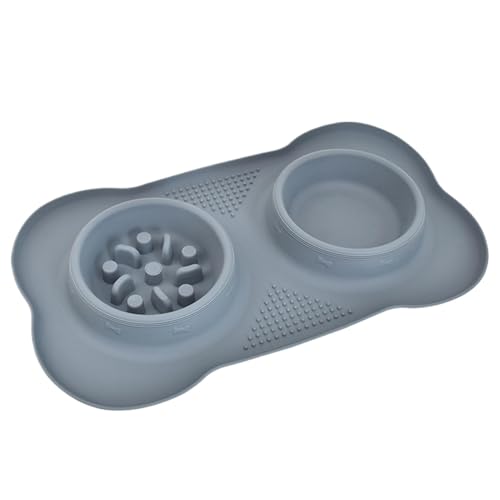 Dog Puzzle Feeder | Slow Feeding Dog Bowl | Spill Proof Dog Bowl | Flexible Pet Feeding Bowl | Anti Gulping Dog Dish | Improved Digestion Great Usability for Both Dogs and Cats von Diuyzoc