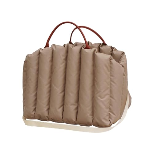 Haustier-Reisetasche, Haustier-Tragetasche, Haustier-Tragetasche mit Antriebsbox-Gurt, mit Anti-Popp-Leine, 45 cm, Grau/Khaki, für Katzen und kleine Hunde, perfekt für Reisen und Krankenhausbesuche von Diuyzoc