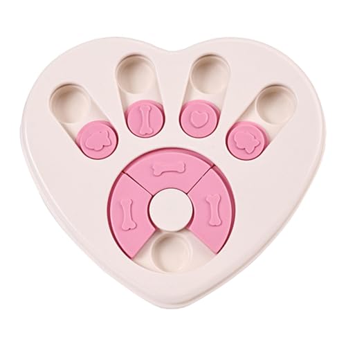 Slow Feeding Dog Bowl | Pet Food Bowl Anti Choking | Heart Shape Slow Feeder Dog Bowl | Feeder Bowl for Dogs and Cats | Dog Bowl Heart Shape Design | Digestive Health Easy to Clean for Long Term Use von Diuyzoc