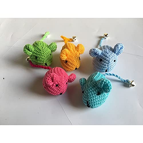 Divers Lot de 3 Souris en Laine Pour Chat Avec Cataire von Divers