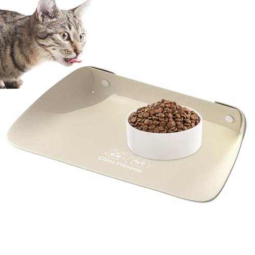 Djowyh Hundefuttermatte - wasserdichte Futternapf Unterlage Für Hunde Welpen | rutschfeste Spritzschutz Futtermatte Für Hunde Und Katzen Mehrhaustierhaushalte Djowyh Hundefuttermatte - wasserdichte Futternapf Unterlage Für Hunde Welpen | rutschfeste Spritzschutz Futtermatte Für Hunde Und Katzen Mehrhaustierhaushalte von Djowyh