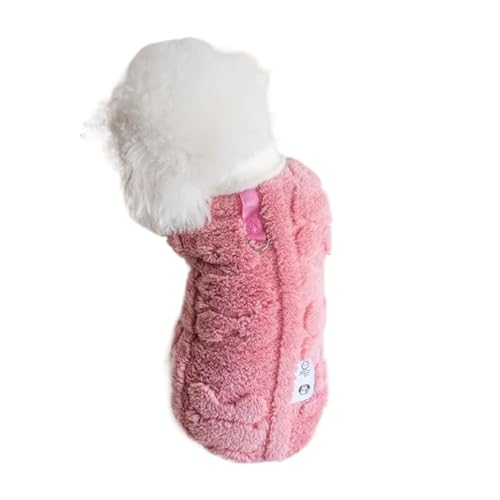 Warmer Haustiermantel, Winter-Hundepullover für kleine und mittelgroße Hunde, Katzenkleidung, Welpenweste, niedliche Jacke, Chihuahua, Yorkies, Kostüme (einfarbig, XL) von DoRysk