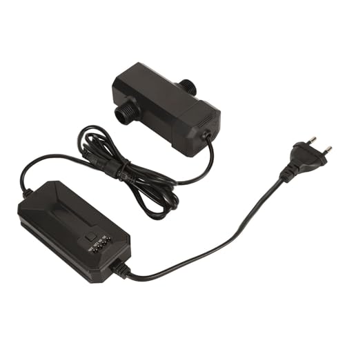 Doact Aquarium-Reinigungslicht, 3 Wasserauslässe, Aquarium-Reinigungslicht, Wasserreinigung, Sicher, 4-Stufen-Timer-Funktion, Hohe Lichtdurchlässigkeit für Aquarien (EU-Stecker 220 V) von Doact