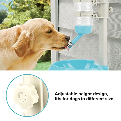 Hunde-Wassernapf-Spender, Kaninchen-Wassernapf, Hunde-Wasserflasche für Kisten, Kunststoff-Hundenäpfe, Hundekisten-Wasserflaschenspender, Abnehmbares Futter, Automatischer von Doact