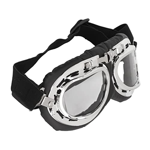 Hundesonnenbrille Große Rasse, Hundesonnenbrille Hundeaugenschutz Sonnenbrille Hundebrille mit Klapprahmen und Gummiband für Motorrad Autofahren Fahrradfahren Wandern Schwimmen von Doact