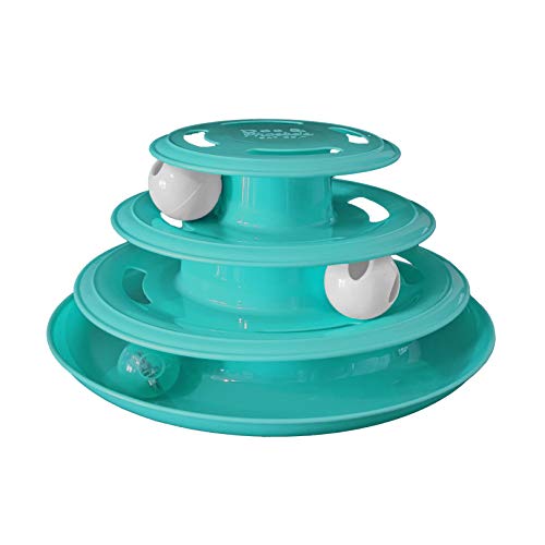 Doc & Phoebe's Forever Fun Treat Track für Katzen, Mehrfarbig von Doc & Phoebe's Cat Co.