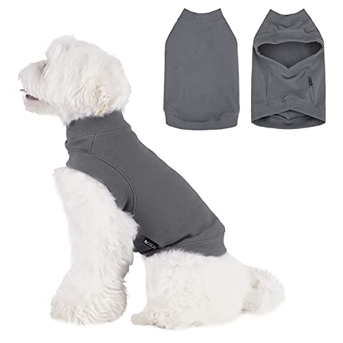 Dociote Hundekleidung kleine Hunde Grau XL von Dociote