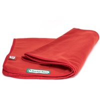 Doctor Bark Kuscheldecke Fleece rot XL von Doctor Bark