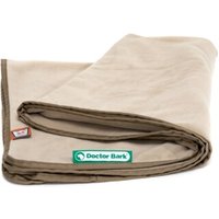 Doctor Bark Kuscheldecke Fleece beige M von Doctor Bark