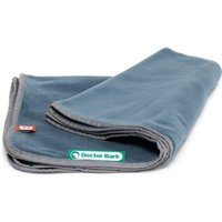 Doctor Bark Kuscheldecke Fleece blau/ grau L von Doctor Bark