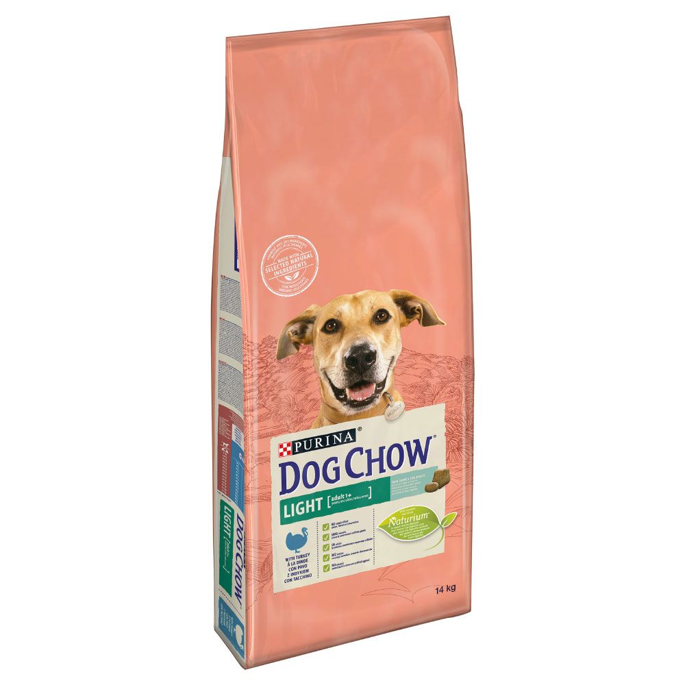 2 kg gratis! 14 kg PURINA Dog Chow - Adult Light Pute von Dog Chow