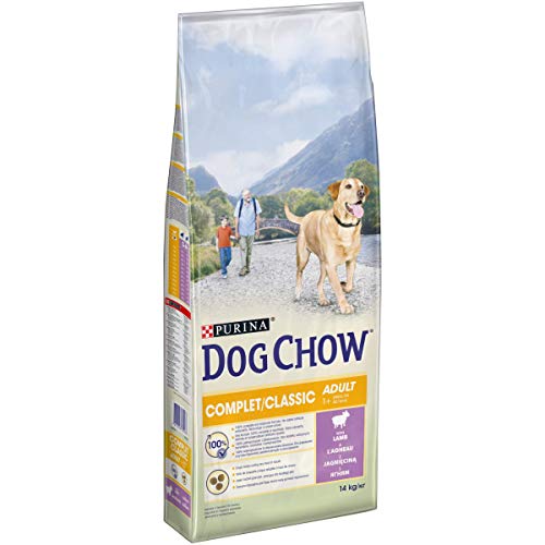 PURINA DOG CHOW | Erwachsene | Trockenfutter für Hunde | Komplett mit Lamm | 1er Pack | 14 kg | Beutel von Dog Chow