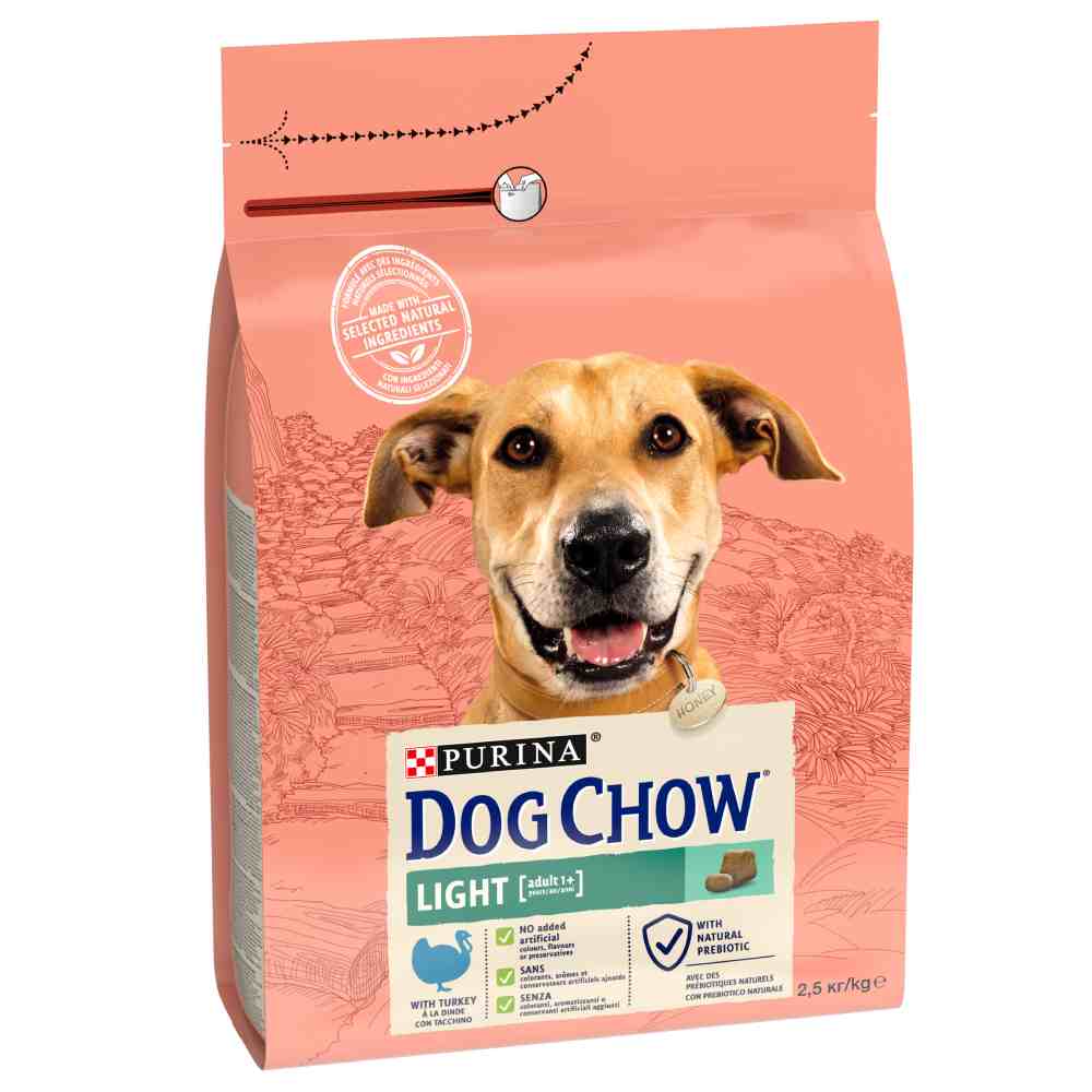 PURINA Dog Chow Adult Light Pute - 2,5 kg von Dog Chow