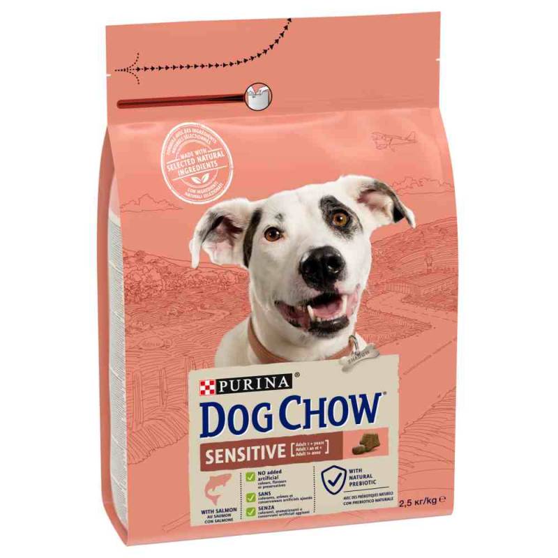 PURINA Dog Chow Adult Sensitive Lachs - 2,5 kg von Dog Chow