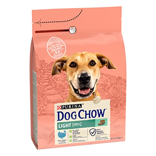 Purina Dog Chow Adult Light Kroketten Hund mit Truthahn 2,5 kg von Dog Chow