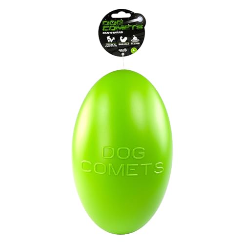 Dog Comets Pan-Stars - 30 cm - Hundespielzeug große Hunde - Hundeball - Hundespielzeug Ball - Schwimmend - Grün - L von Dog Comets