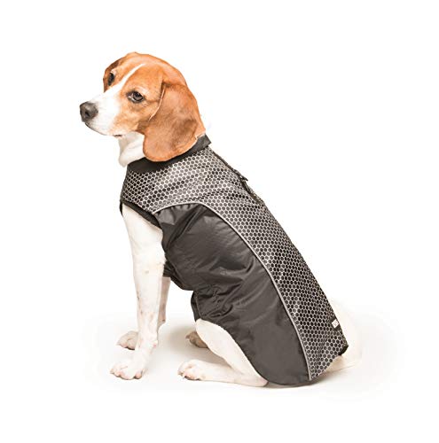 Dog Gone Smart Meteor Hexagon Nanobreaker Jacket, Black, 22" von Dog Gone Smart