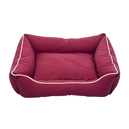 Dog Gone Smart Repelz-It Lounger Bed, 32-In by 28-In, Berry von Dog Gone Smart