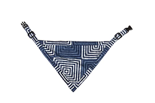 Unbugz-It Bandana, Größe M, quadratisch, Blau (25,4 x 17,8 cm) von Dog Gone Smart