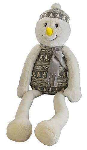 DOG LIFE Riesiger Schneemann, 80 cm, quietschendes Geschenk von Dog Life