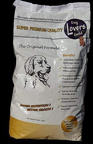 Dog Lovers Gold DLG Original Formel 13 kg (Hundetrockenfutter ohne Getreide) von Dog Lovers Gold