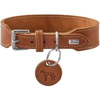 Dog Sport HUNTER Hundehalsband Aalborg extrabreit cognac M-L Dog Sport HUNTER Hundehalsband Aalborg extrabreit cognac M-L von Dog Sport