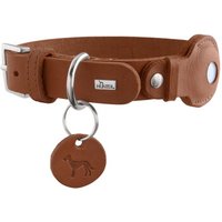 Dog Sport HUNTER Hundehalsband viborg mit halter für apple airtag cognac M Dog Sport HUNTER Hundehalsband viborg mit halter für apple airtag cognac M von Dog Sport