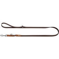 Dog Sport HUNTER stufenlos verstellbare Hundeführleine wolmar biothane x leder braun 1,9 cm Dog Sport HUNTER stufenlos verstellbare Hundeführleine wolmar biothane x leder braun 1,9 cm von Dog Sport