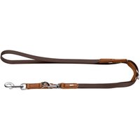 Dog Sport HUNTER verstellbare Hundeführleine wolmar biothane x leder braun 1,6 cm Dog Sport HUNTER verstellbare Hundeführleine wolmar biothane x leder braun 1,6 cm von Dog Sport