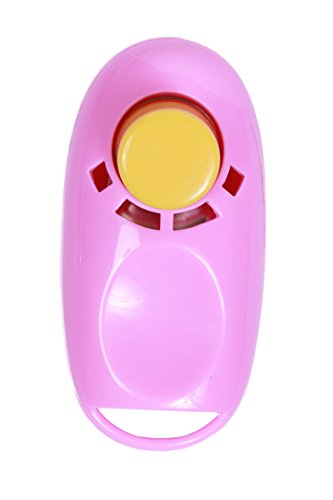 Dog-Toy Button Clicker - Clickertraining für Hunde, Katzen und Pferde (pink) von Dog-Toy