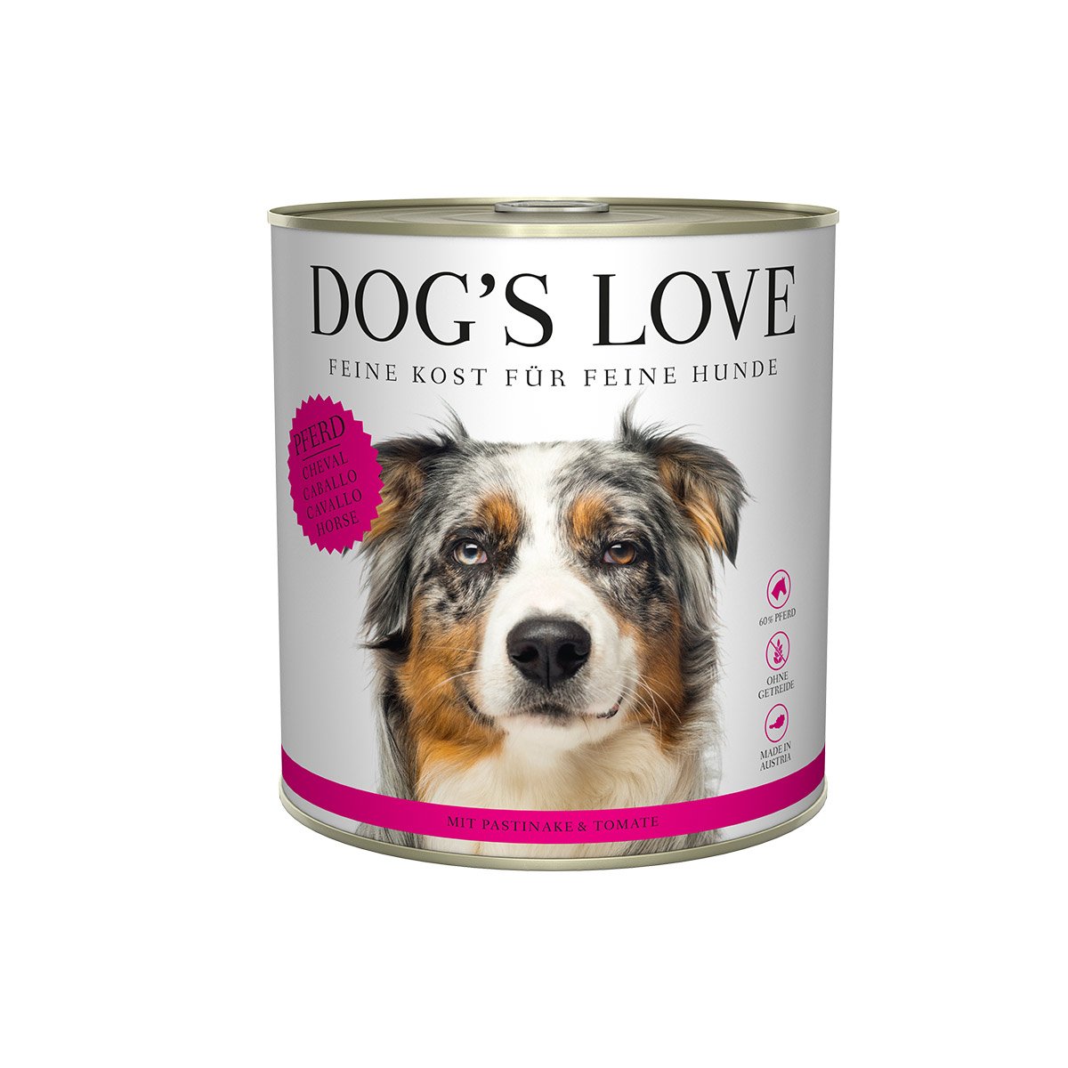 DOG'S LOVE ADULT Pferd 12x800g von Dog's Love