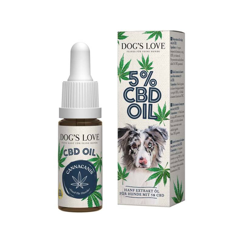 DOG'S LOVE Canna CBD Öl 5% 10ml von Dog's Love