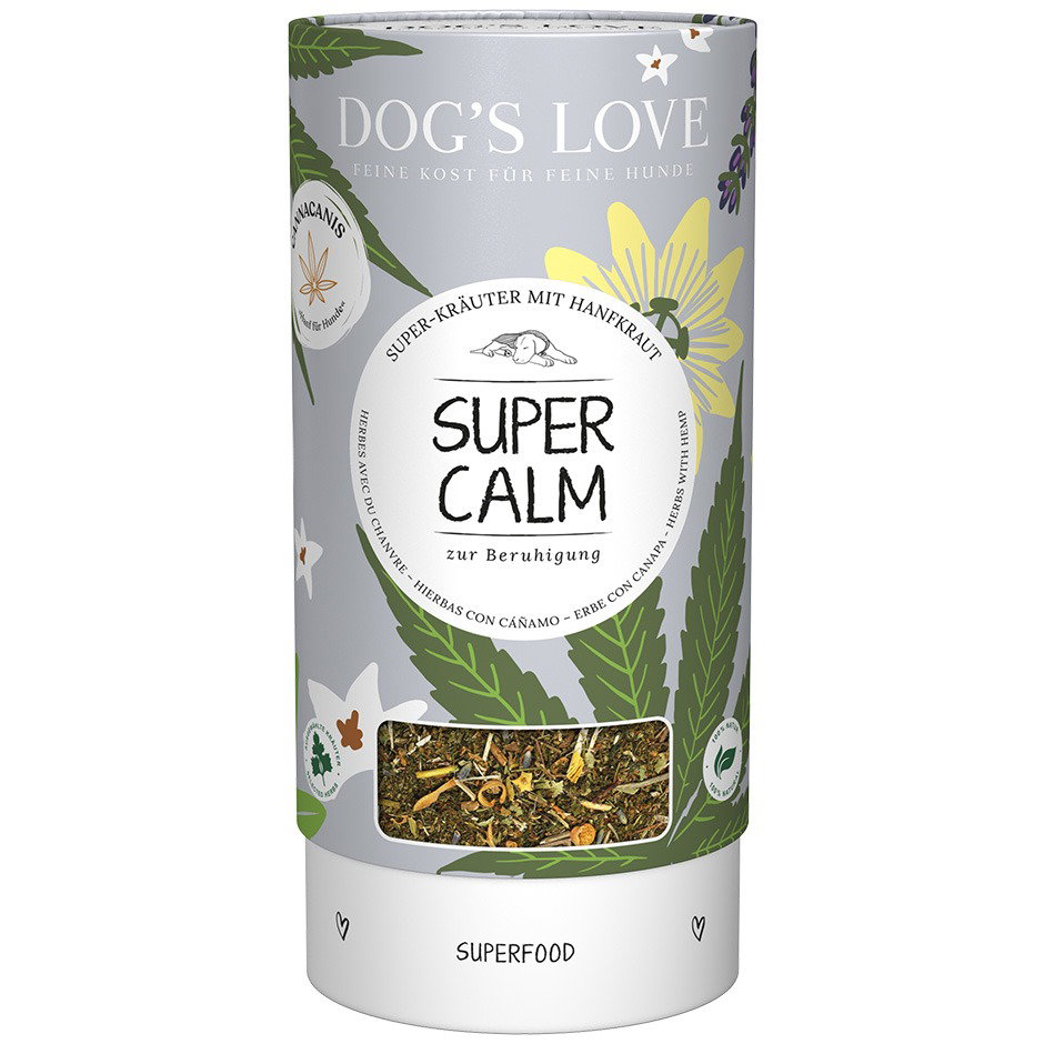 DOG'S LOVE DL KRÄUTER Super-Calm 100g - Neu | Nahrungsergänzung für Hunde DOG'S LOVE DL KRÄUTER Super-Calm 100g - Neu | Nahrungsergänzung für Hunde von Dog's Love