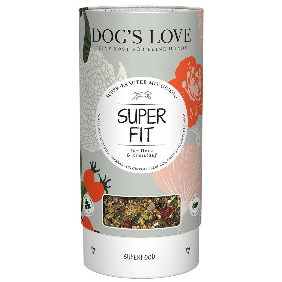 DOG'S LOVE Kräuter Super-Fit 110g | Nahrungsergänzung für Hunde DOG'S LOVE Kräuter Super-Fit 110g | Nahrungsergänzung für Hunde von Dog's Love