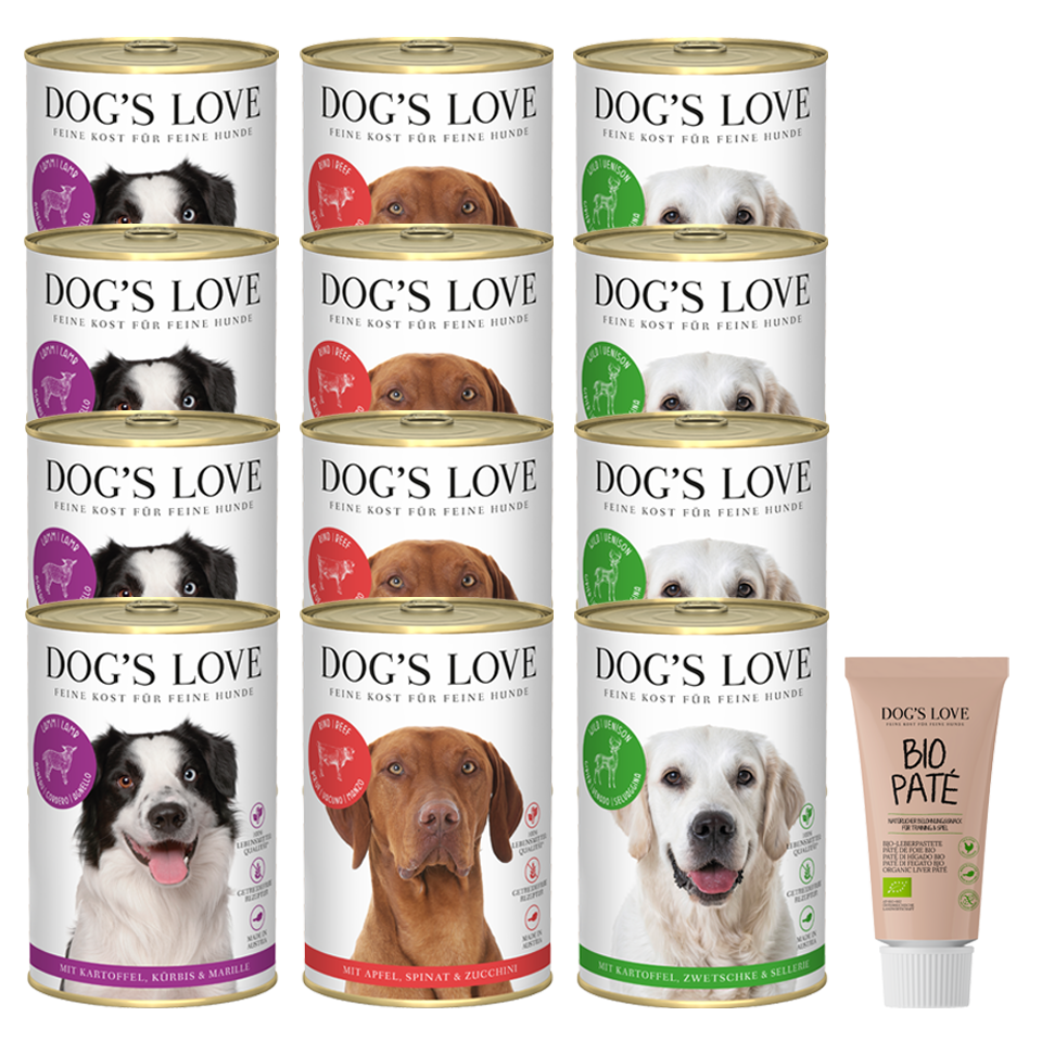 DOG'S LOVE Nassfutter-Set Small für ausgewachsene Hunde DOG'S LOVE Nassfutter-Set Small für ausgewachsene Hunde von Dog's Love
