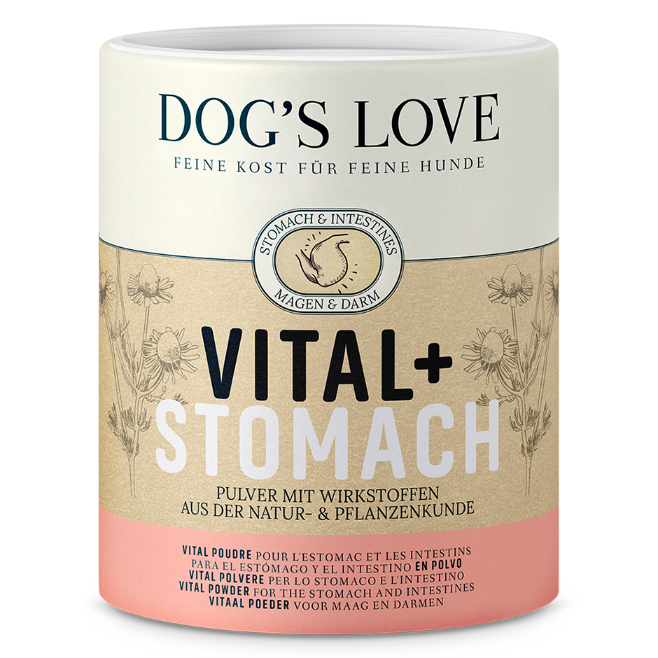 DOG'S LOVE Vital Stomach Pulver 500g | Pulver für Hunde mit empfindlichem Magen & Darm | Nahrungsergänzungsmittel für Hunde DOG'S LOVE Vital Stomach Pulver 500g | Pulver für Hunde mit empfindlichem Magen & Darm | Nahrungsergänzungsmittel für Hunde von Dog's Love