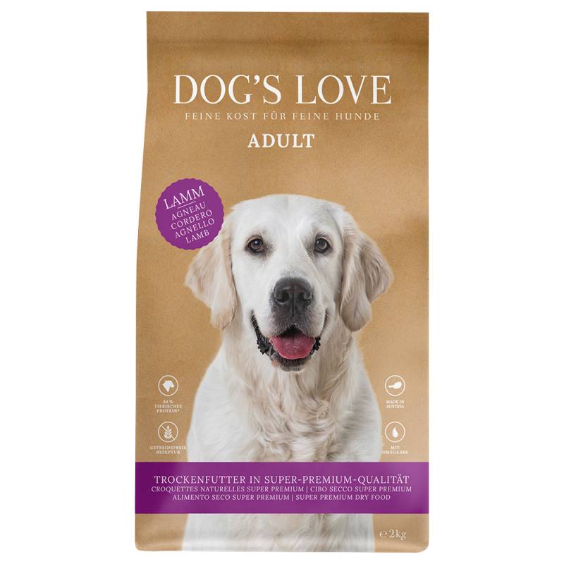 Dog´s Love Adult Lamm - 2 kg von Dog´s Love