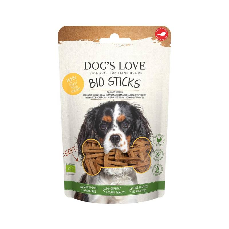 Dog's Love BIO STICKS Huhn 150g von Dog's Love