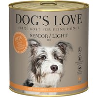 Dog´s Love Senior/Light Pute - 12 x 800 g von Dog´s Love