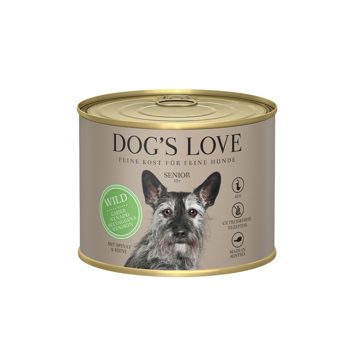 Dog's Love Senior Wild 6x200g von Dog's Love