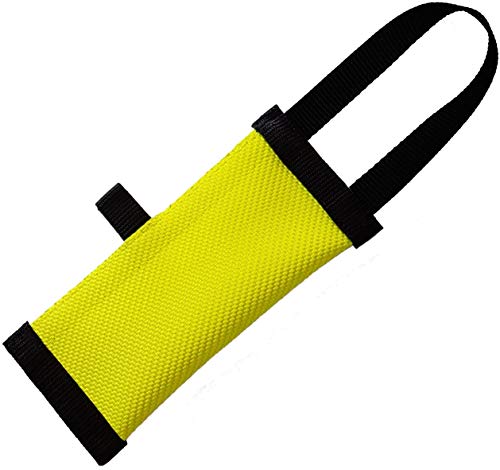 Dog24 Hunde-Futterdummy/Trainingsdummy/Feuerwehrschlauch/Apportier-Tasche für Leckerlies und Hundesnacks/Futterbeutel/Leckerlie-Beutel/schwimmfähig/Preydummy/Snack Dummy (L (25cm)) von Dog24