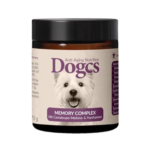 Dogcs Memory Complex 70g - zertifizierte Premiumqualität - Made in Germany von Dogcs