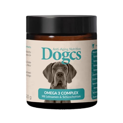 Dogcs Omega3 Complex 50g - zertifizierte Premiumqualität - Made in Germany von Dogcs