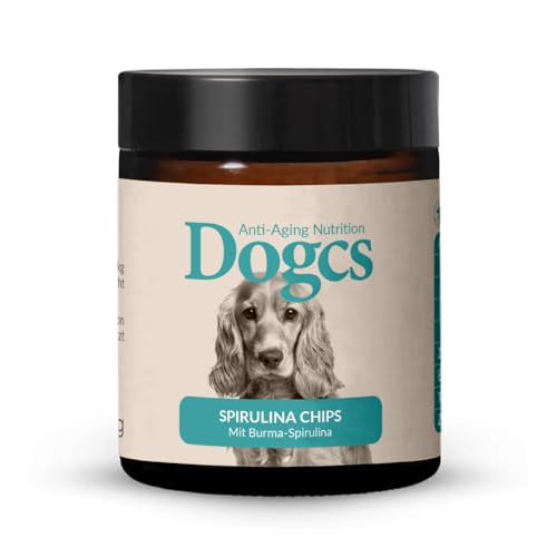 Dogcs Spirulina Chips 120g - zertifizierte Premiumqualität - Made in Germany von Dogcs