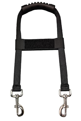 Doggie Stylz Service Dog Bridge Handle Guide Hundegeschirr – Langlebiges Service-Hundezubehör – unverzichtbare Diensthundeausrüstung für Mobilität und Training. Patches separat erhältlich In 3 Größen von Doggie Stylz