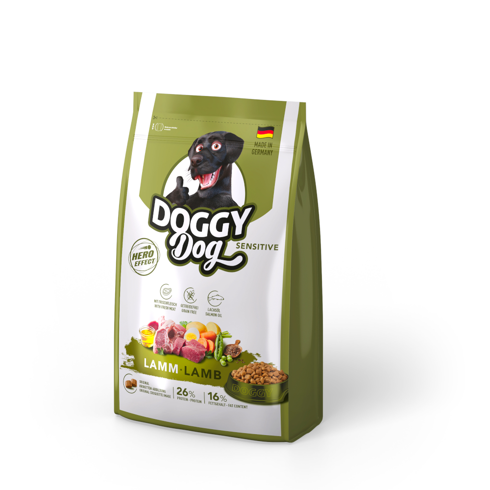 DOGGY Dog Sensitive mit Lamm - 1 kg von Doggy Dog