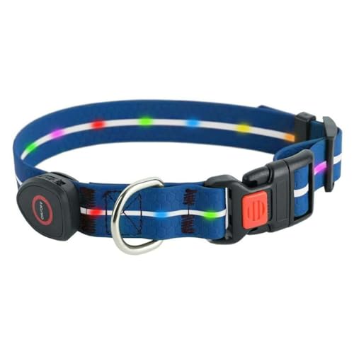 Doggy Village MT7113 Hundehalsband, Blau, 60 cm, LED von Doggy Village