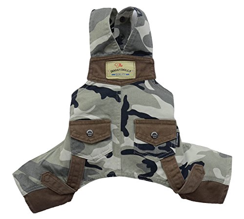 Doggydolly 'Hunde-Jogginganzug' Einzigartige Camouflage Overalls von Doggydolly